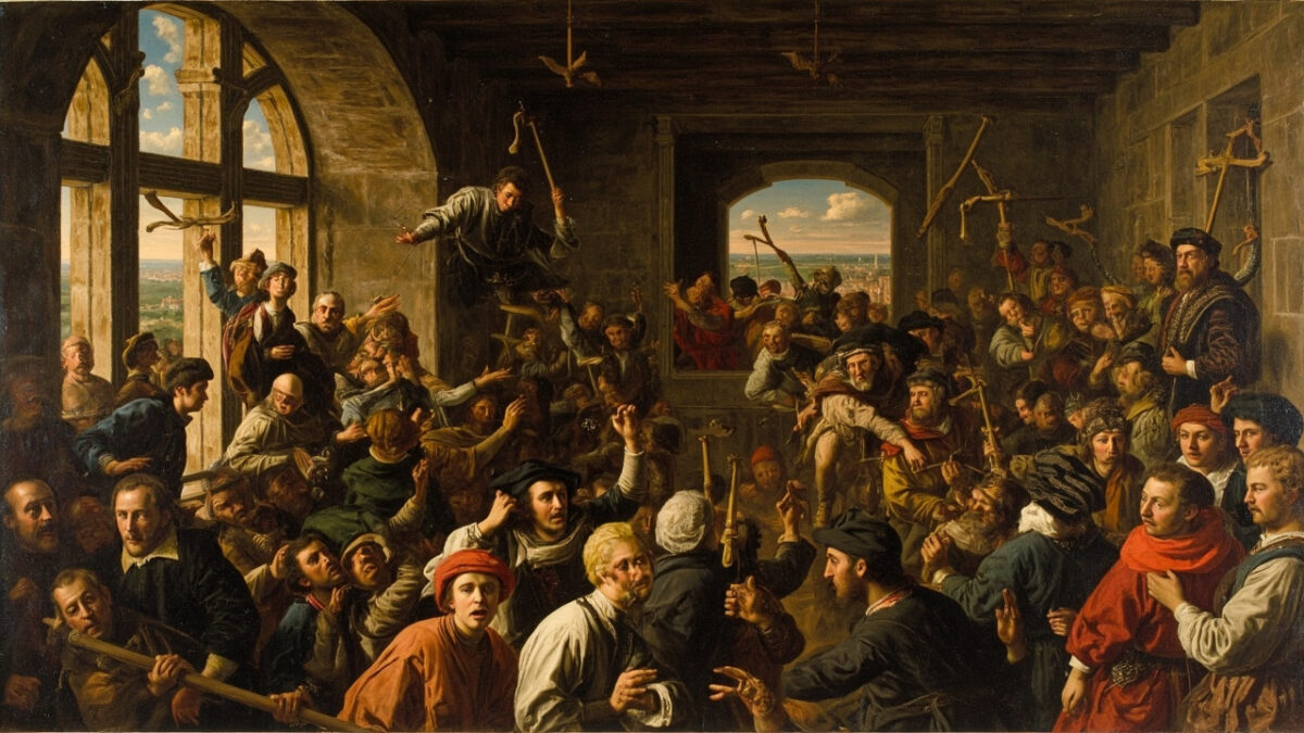 The Cadaver Synod - Pope Formosus on trial