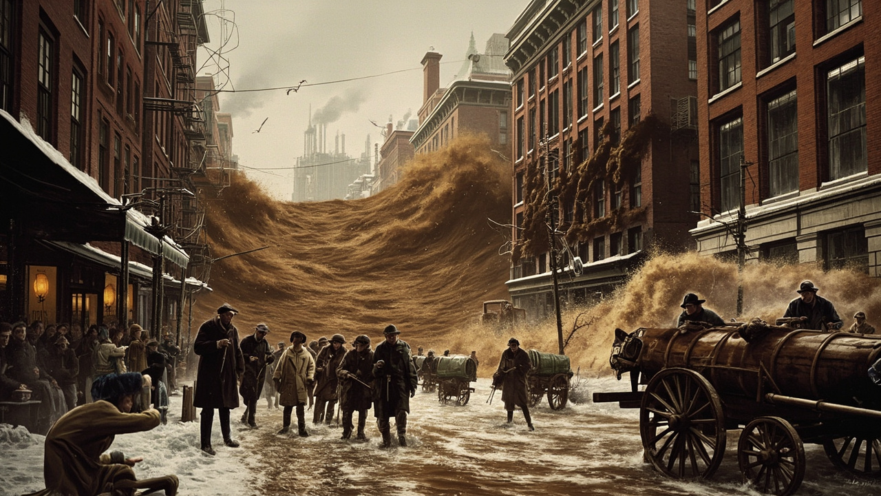 The Great Molasses Flood of 1919 — Boston’s Strangest Disaster