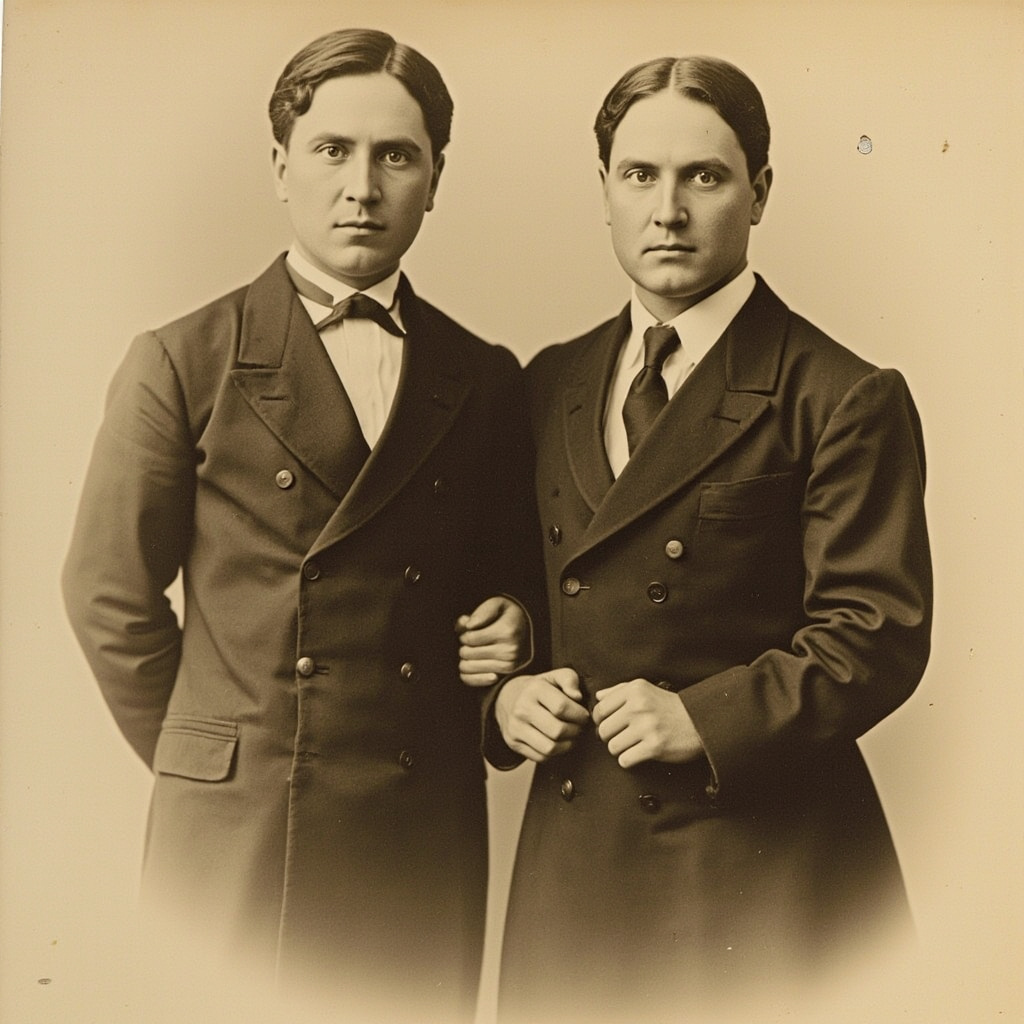Chang and Eng Bunker, the original Siamese twins