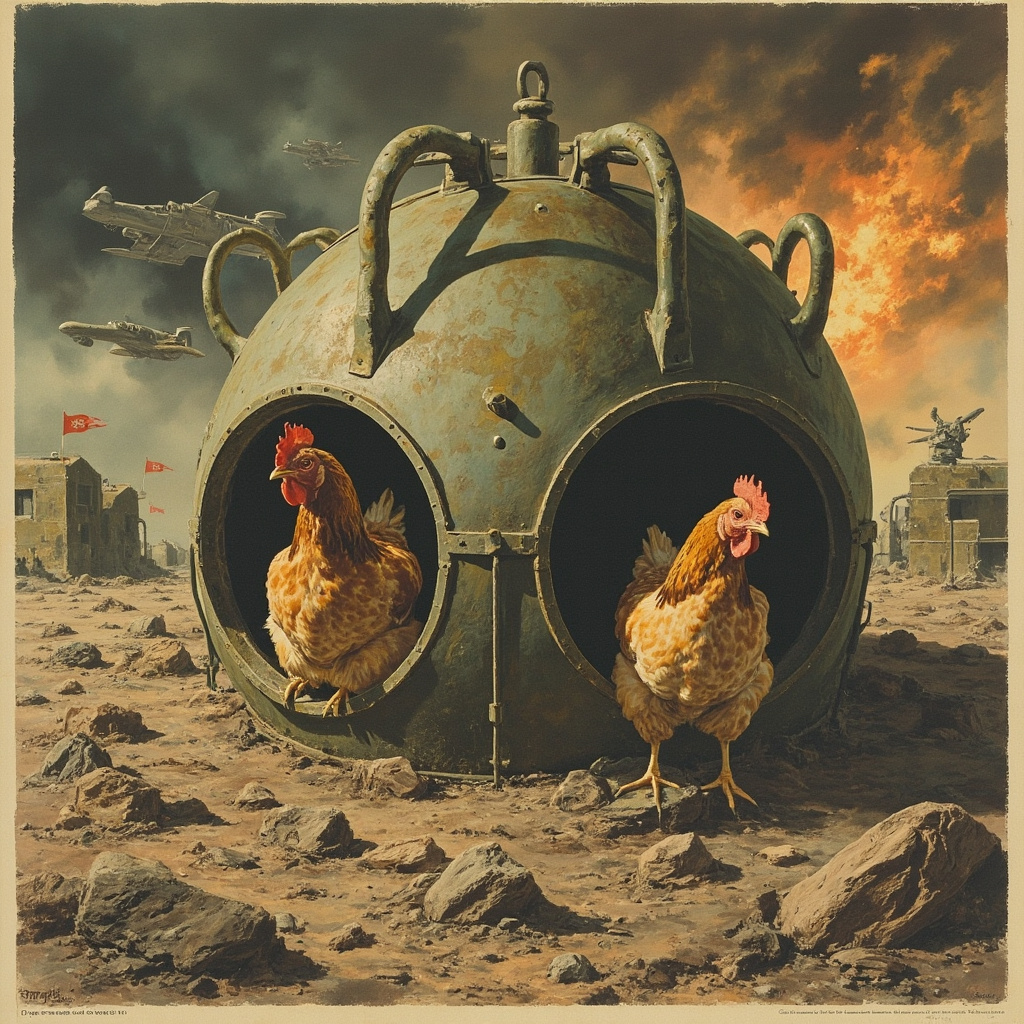 Operation Blue Peacock: When Britain Planned Nuclear Landmines Powered by Live Chickens