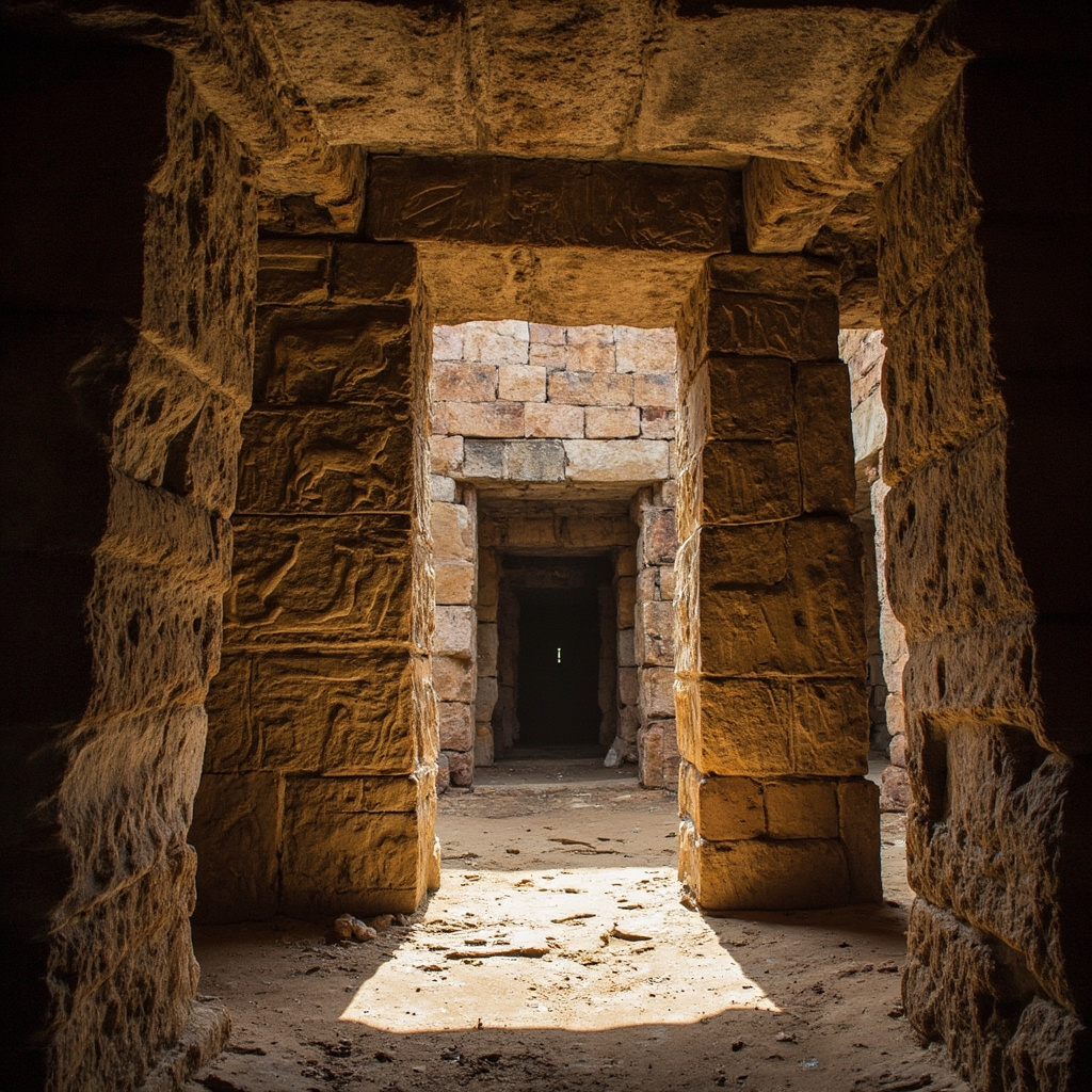 Ancient Gobekli Tepe stone circles with massive carved pillars and intricate animal reliefs