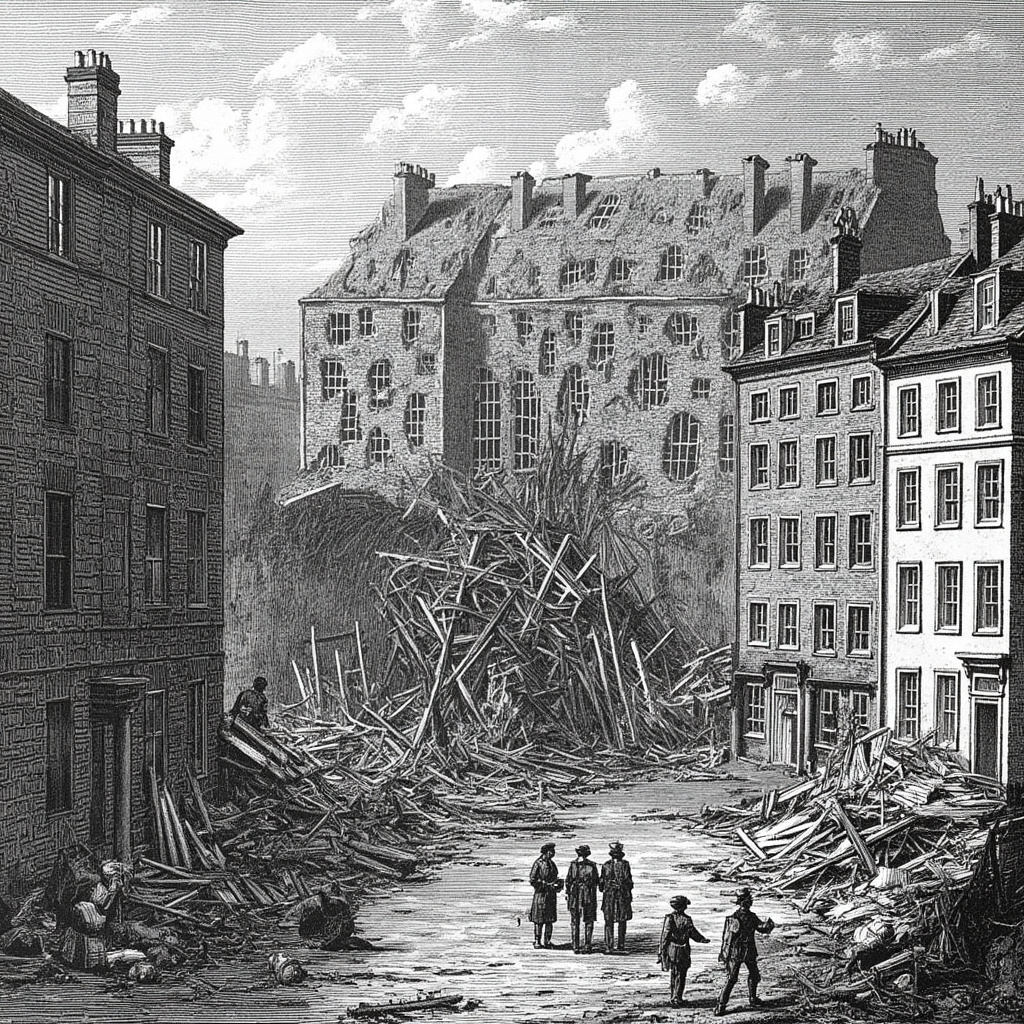 Aftermath of the London Beer Flood