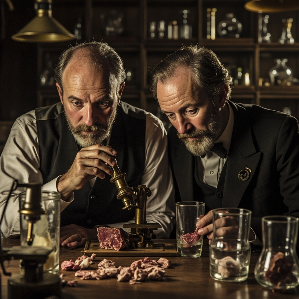 Victorian era scientific laboratory