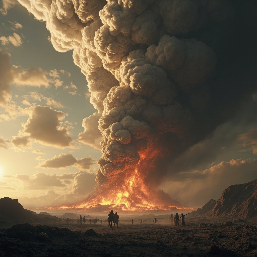 The Toba Supervolcano: When Humanity Nearly Went Extinct 74,000 Years Ago
