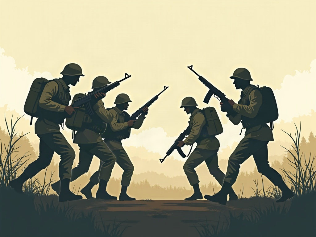 The Battle of Castle Itter — concept image